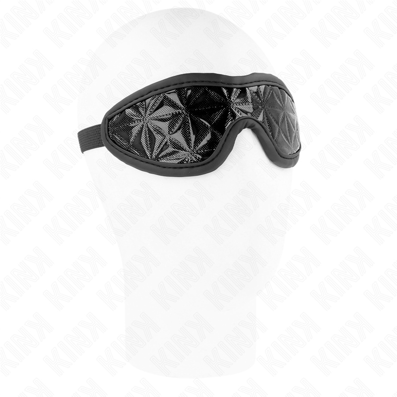 Kink - Fascia Per Capelli Con Motivo A Rombi Neri 20,5 X 6 Cm