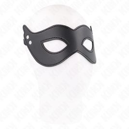Kink - Mascherina In Similpelle Con Rivetti Modello 1 26 X 8 Cm