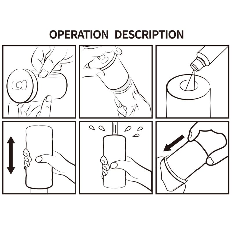 PRETTY LOVE - MASTURBATORE MASCHILE CAN MODELLO 1