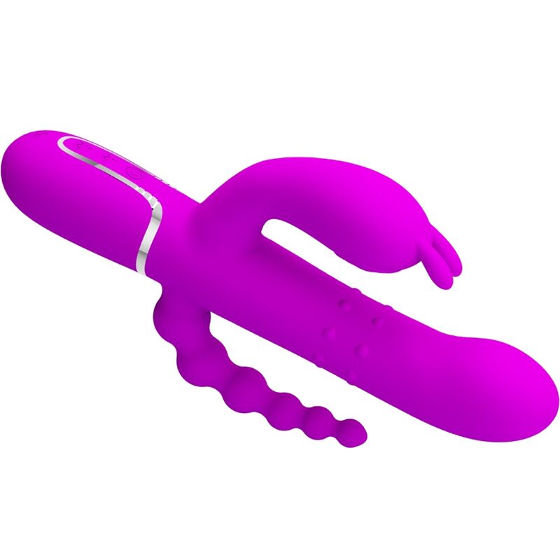 Intense Cammy Vibratore Triplo Multifunzione 4 in 1 Rosa - immagine 3
