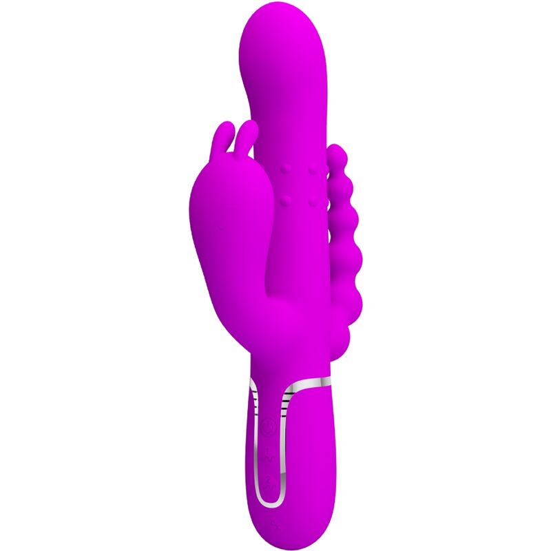 Intense Cammy Vibratore Triplo Multifunzione 4 in 1 Rosa