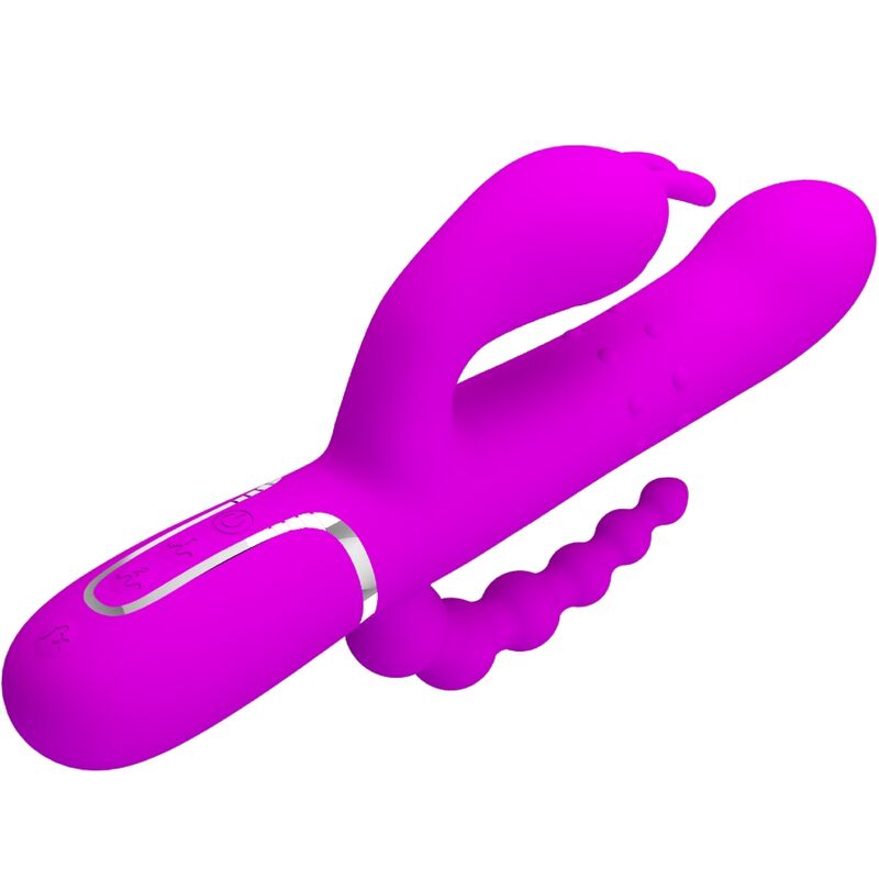 Intense Cammy Vibratore Triplo Multifunzione 4 in 1 Rosa - immagine 4