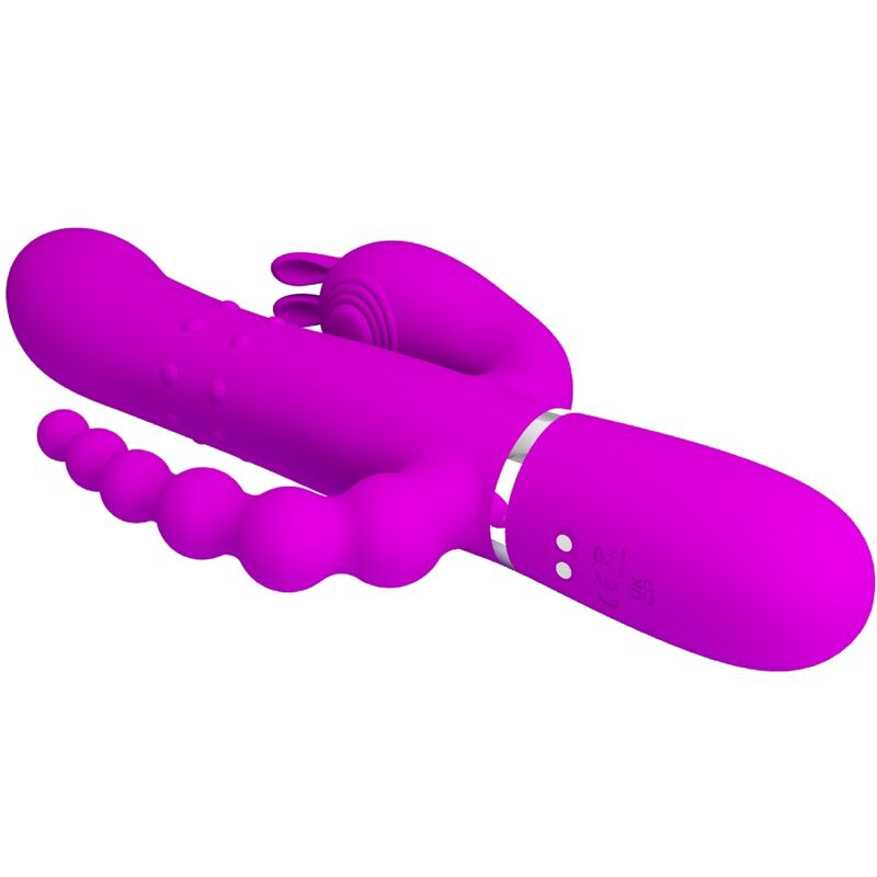 Intense Cammy Vibratore Triplo Multifunzione 4 in 1 Rosa - immagine 5