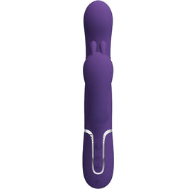 Pretty Love - Cammy Vibratore Triplo Multifunzione 4 In 1 Viola