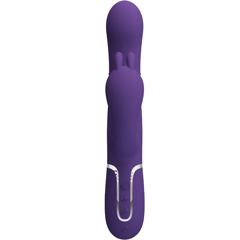 Pretty Love - Cammy Vibratore Triplo Multifunzione 4 In 1 Viola