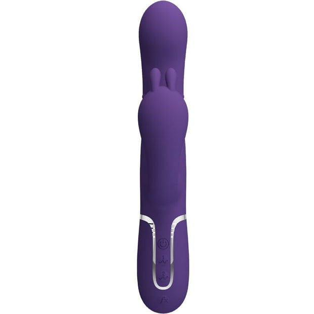 Pretty Love - Cammy Vibratore Triplo Multifunzione 4 In 1 Viola