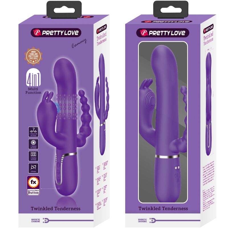 Intense Cammy Vibratore Triplo Multifunzione 4 in 1 Premium - immagine 9