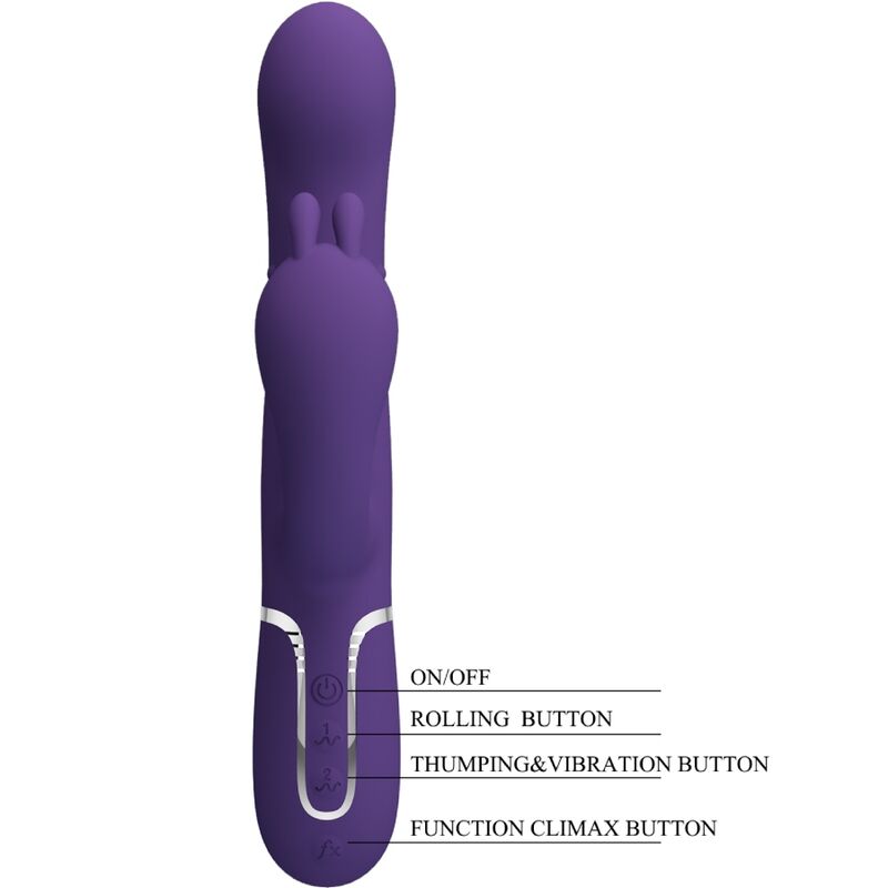 Intense Cammy Vibratore Triplo Multifunzione 4 in 1 Premium - immagine 6