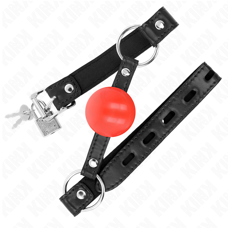 Kink - Palla Tpe Rossa 4 Cm Bavaglio 60 X 2 Cm