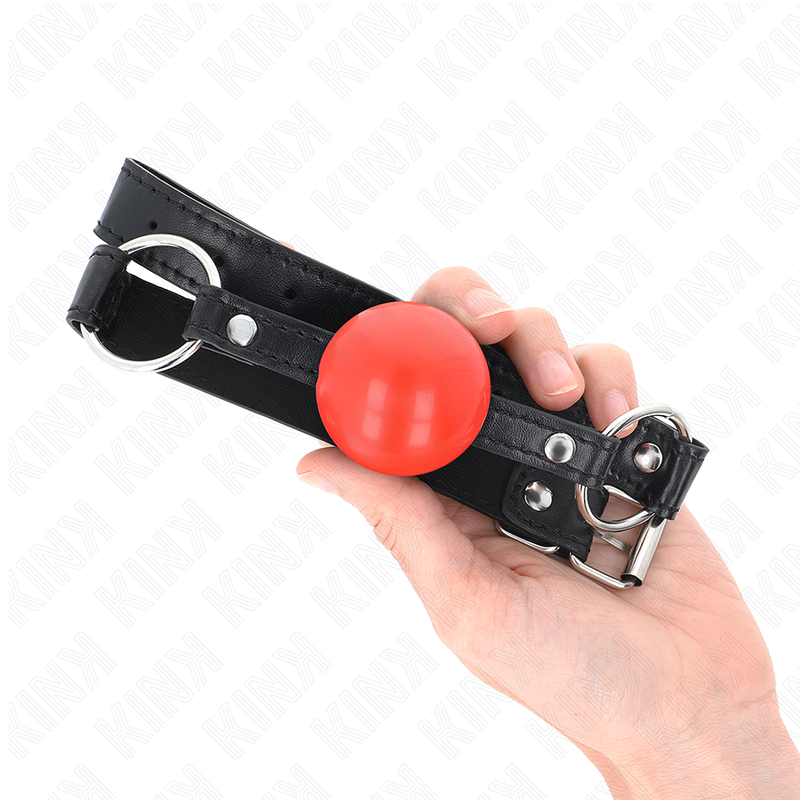 Kink - Palla Tpe Rossa 4 Cm Bavaglio 60 X 2 Cm