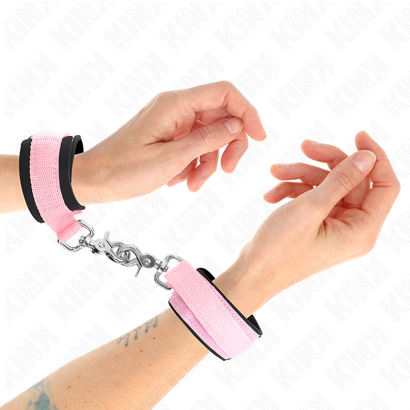 Kink - Cinturini Regolabili In Neoprene Rosa Regolabili 22-34 Cm