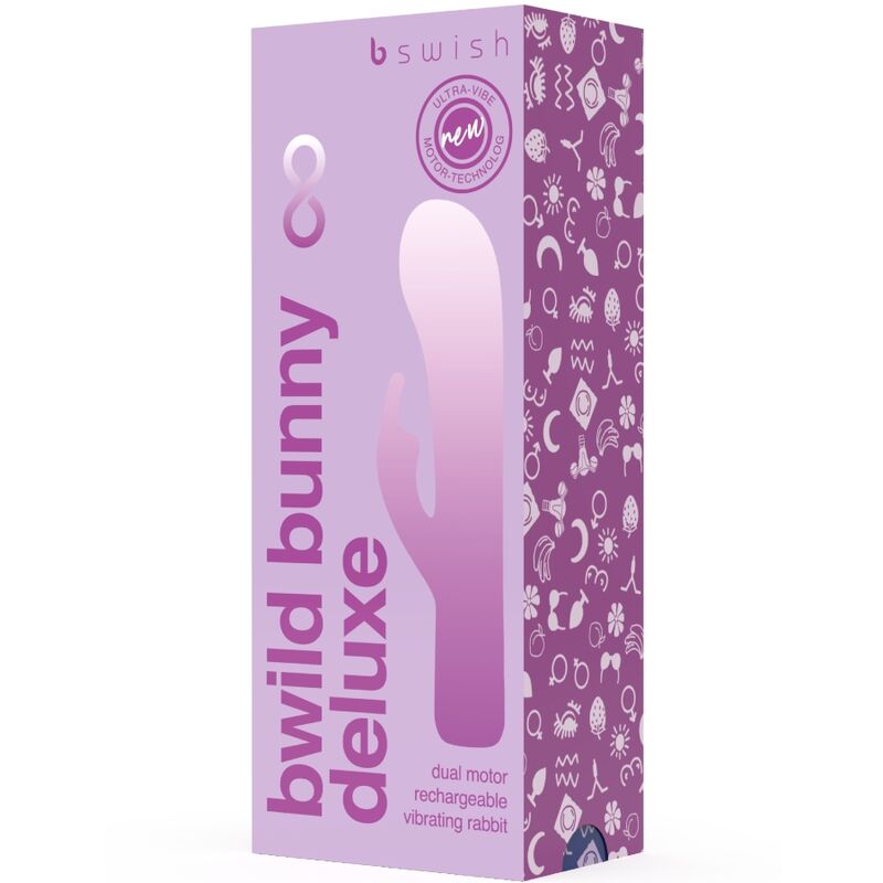 B Swish Bcute Classic Lilla Vibratore Rabbit in Silicone Premium - immagine 7