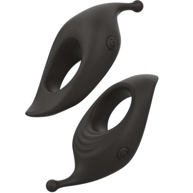 B Swish - Bcharmed Rhythm Infinite Deluxe Anello Per Pene 15 Vibrazioni Nero