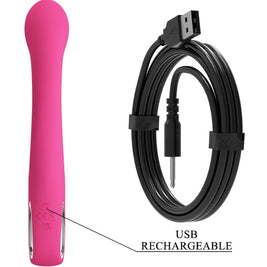 Intense Fritz Rabbit Vibratore Doppio in Silicone Rosa - immagine 7