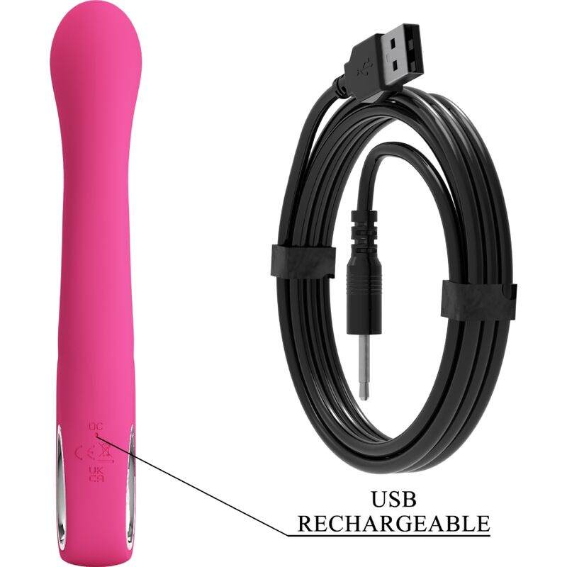 Intense Novak Vibratore Rabbit 12 Modalità in Silicone Rosa - immagine 8