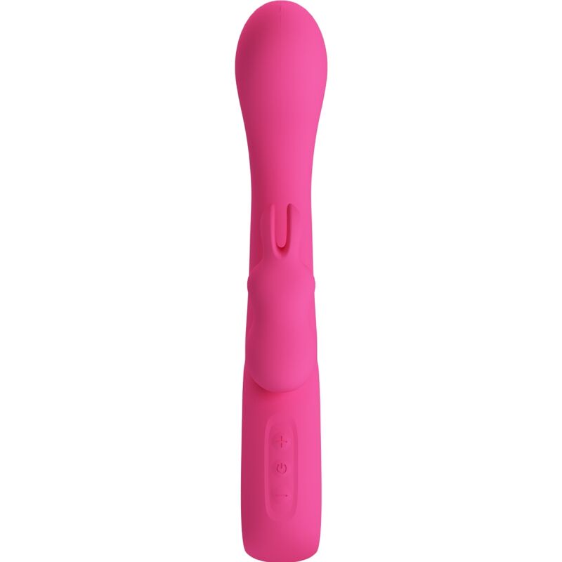 Intense Novak Vibratore Rabbit 12 Modalità in Silicone Rosa - immagine 2