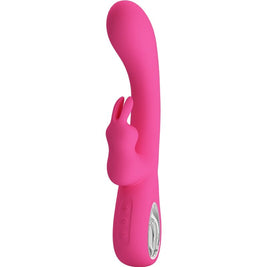 PRETTY LOVE - VIBRATORE NOVAK RABBIT 12 VIBRAZIONI ROSA