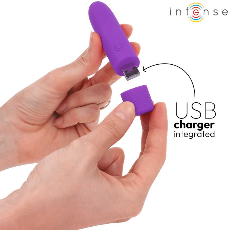 Fun Toys Symone Bullet Vibrante Ricaricabile USB in Viola - immagine 5