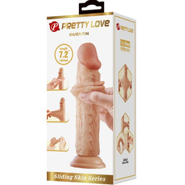 Pretty Love - Quentin Dildo Realistico 18 Cm Carne
