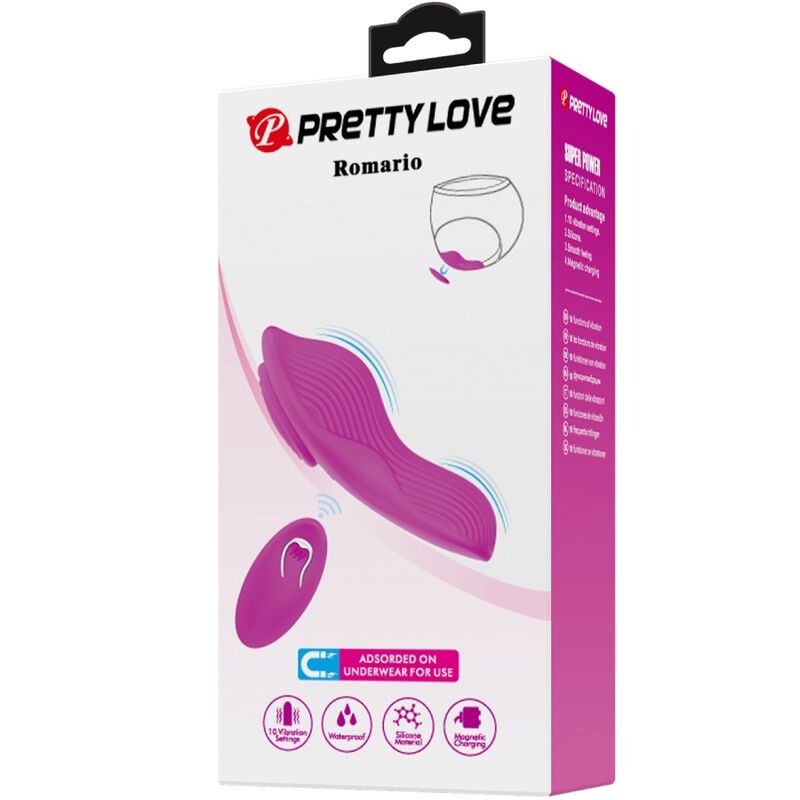 Control Romario Stimolatore Clitorideo Lay-On con Telecomando - immagine 9