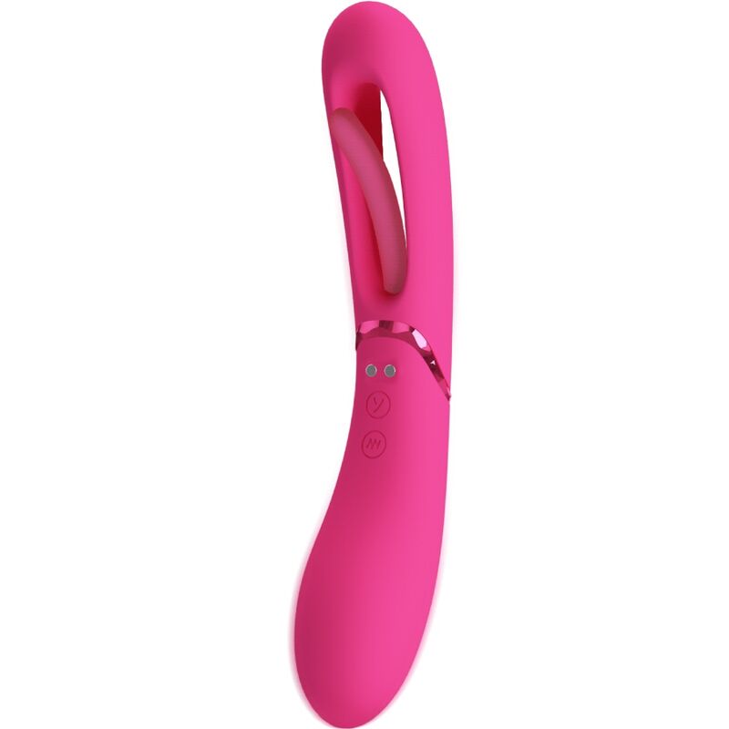 Romance Lexie Vibratore Punto G 7 Vibrazioni in Silicone Rosa - immagine 3