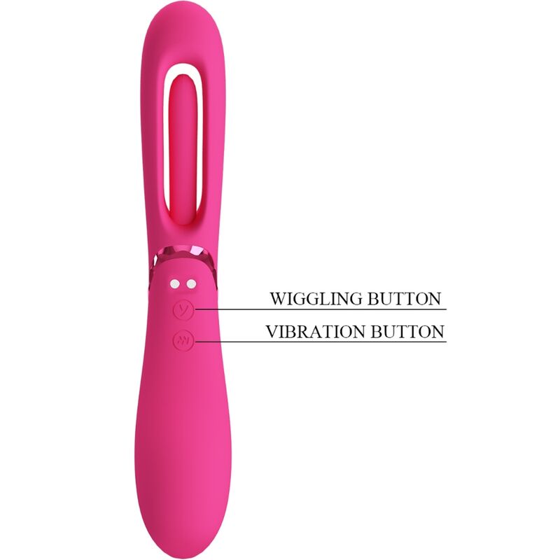 Romance Lexie Vibratore Punto G 7 Vibrazioni in Silicone Rosa - immagine 7