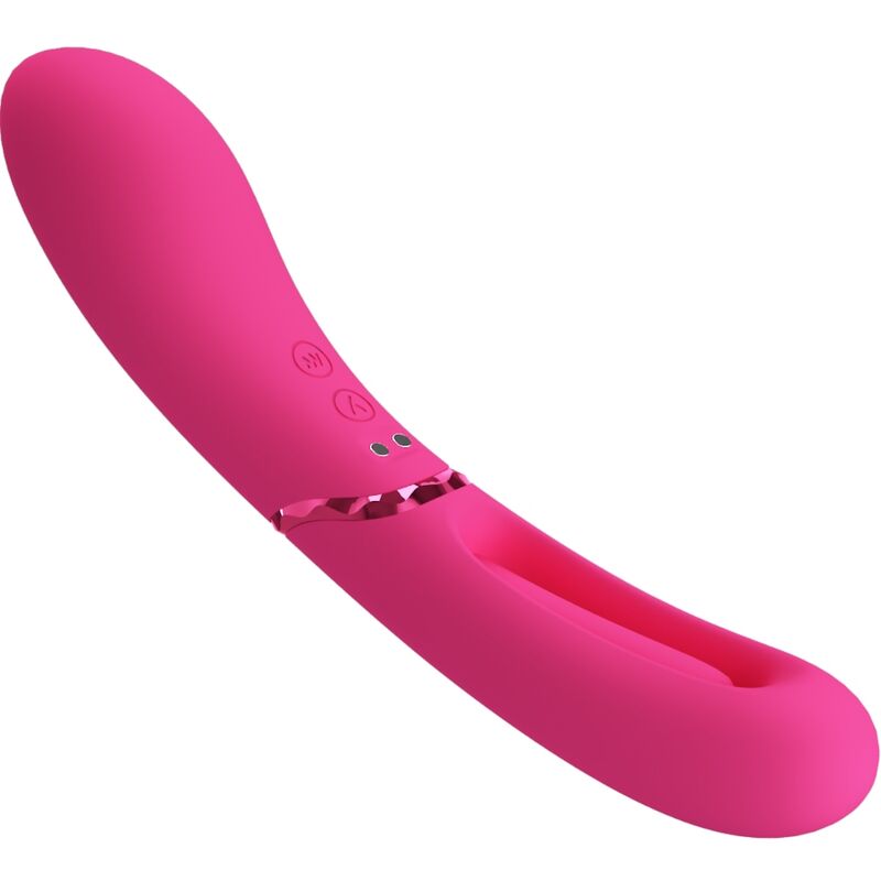 Romance Lexie Vibratore Punto G 7 Vibrazioni in Silicone Rosa - immagine 4
