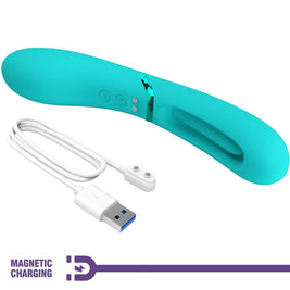 Romance Lexie Vibratore Punto G 7 Vibrazioni in Silicone Blu - immagine 7