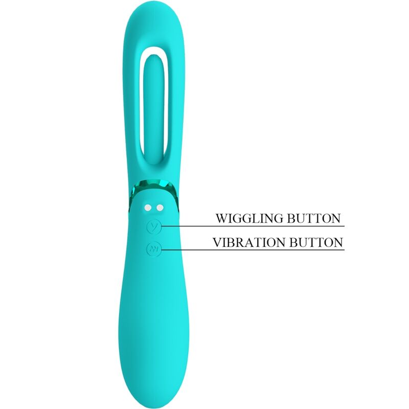 Romance Lexie Vibratore Punto G 7 Vibrazioni in Silicone Blu - immagine 6