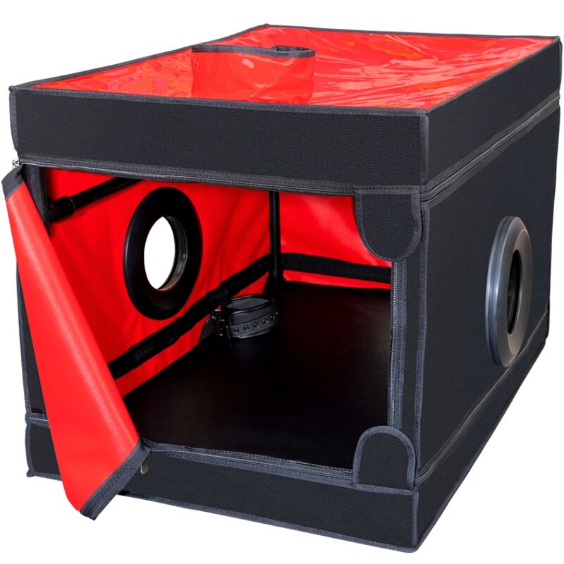 Secret Dome Cabin Wellness Intimo Premium - Nero e Rosso