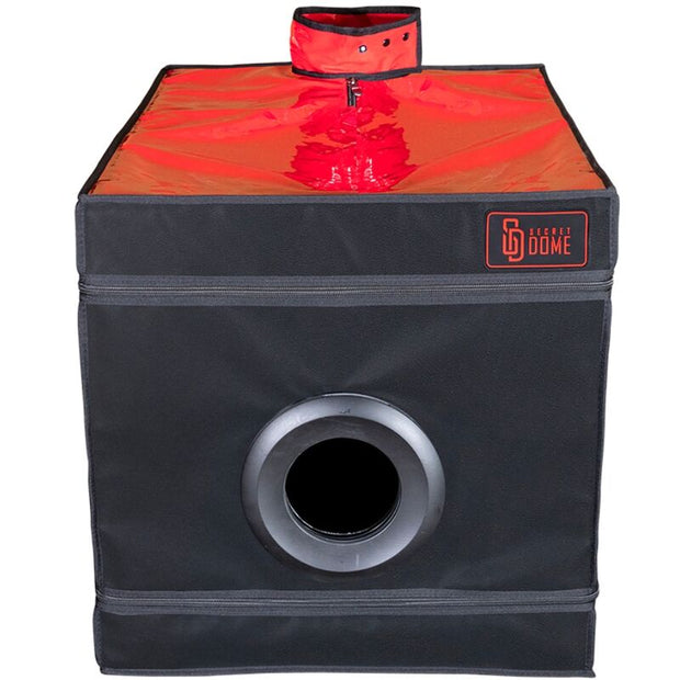 Secret Dome Cabin Wellness Intimo Premium - Nero e Rosso