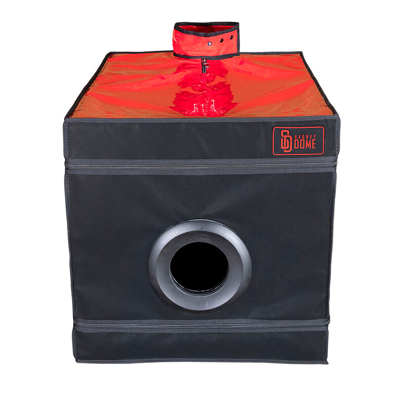Secret Dome Cabin Wellness Intimo Premium - Nero e Rosso