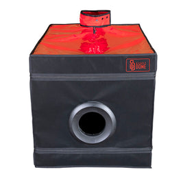 Secret Dome Cabin Wellness Intimo Premium - Nero e Rosso