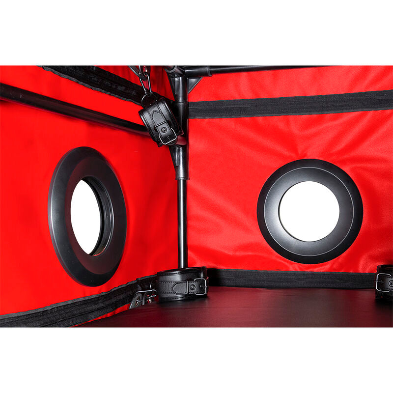 Secret Dome Cabin Wellness Intimo Premium - Nero e Rosso