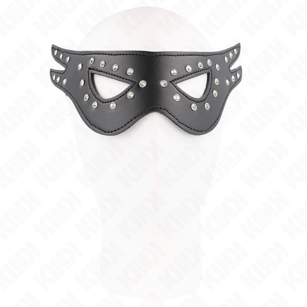 Kink - Maschera Sexy In Similpelle Modello 2 27 X 13 Cm