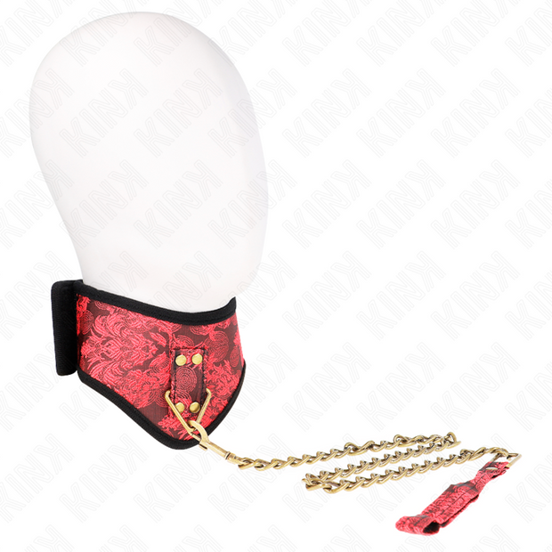 Kink - Collana Modello Scandalo Con Cinturino In Pizzo 75 Cm 44 X 10 Cm