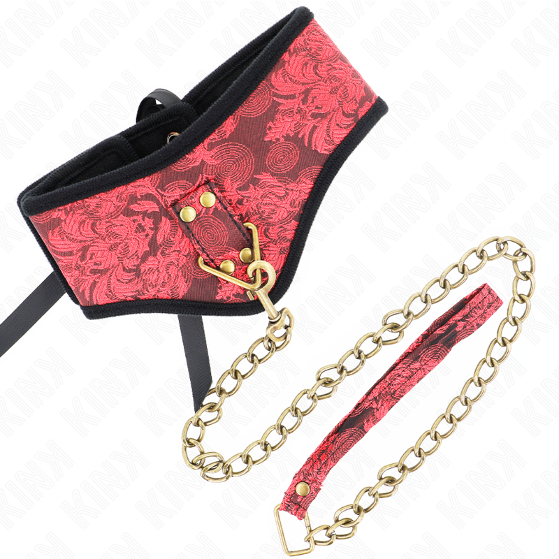 Kink - Collana Modello Scandalo Con Cinturino In Pizzo 75 Cm 44 X 10 Cm