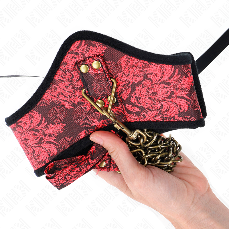 Kink - Collana Modello Scandalo Con Cinturino In Pizzo 75 Cm 44 X 10 Cm