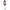Leg Avenue - Costume Classico Miss Collegiate Rosso/Bianco M/L