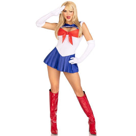 Leg Avenue - Costume Sexy Da Marinaia Multicolore S