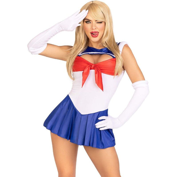 Leg Avenue - Costume Sexy Da Marinaia Multicolore M