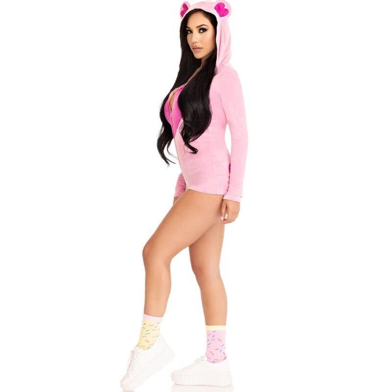 Leg Avenue - Body In Velluto Orsetto Rosa S