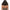 Leg Avenue - Parrucca Retro Riccia Con Frangia Nera Luminiscente