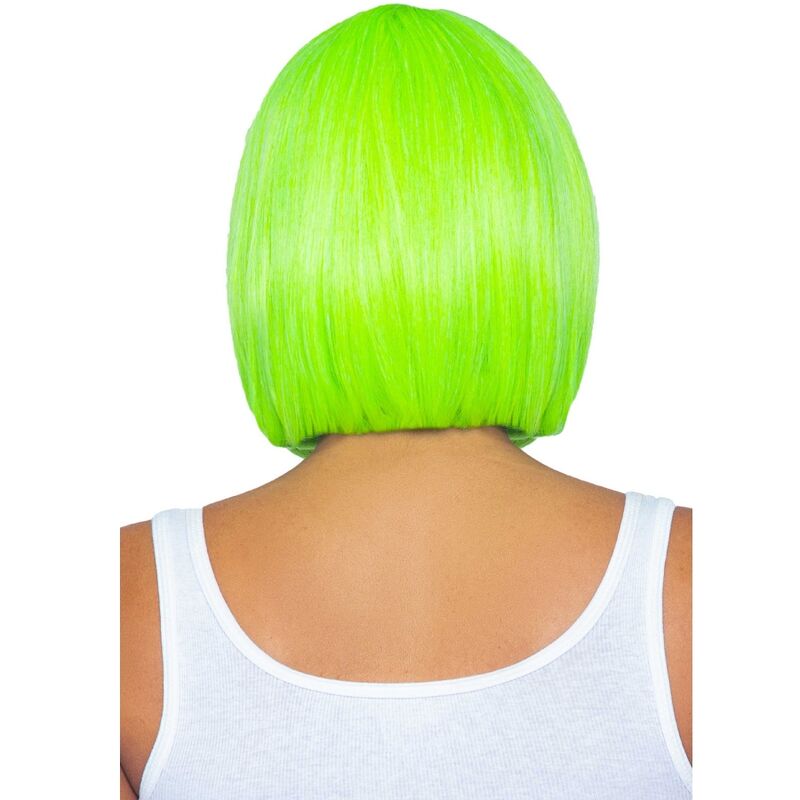 Leg Avenue - Parrucca Bob Fluorescente Verde Neon