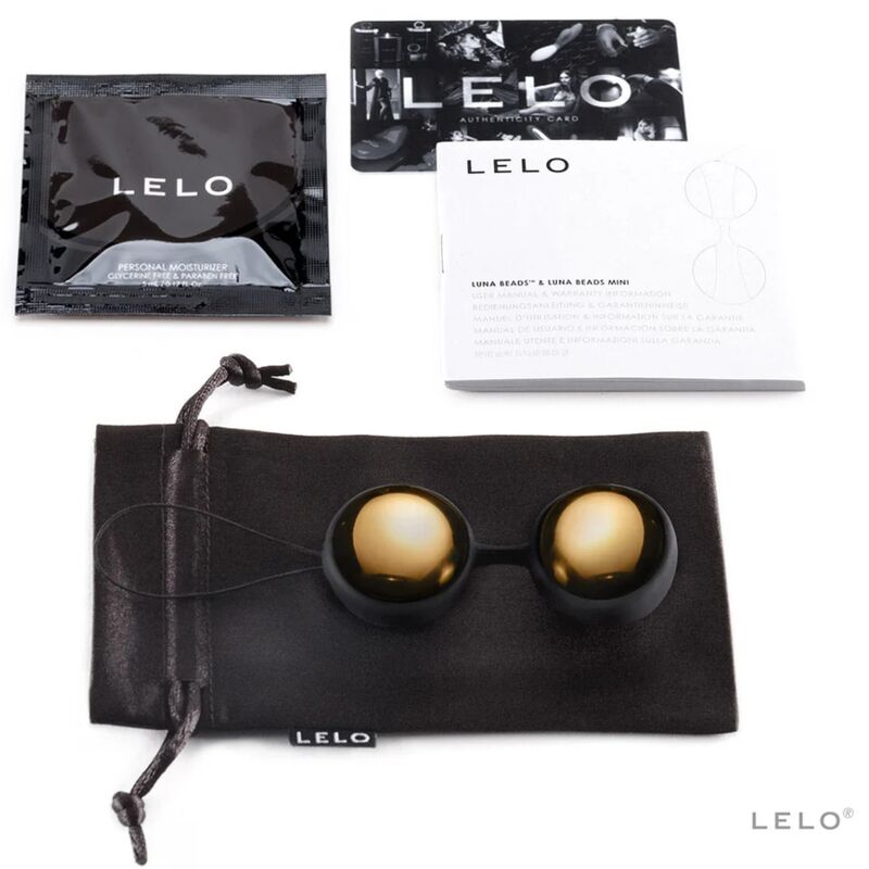LELO Luna Beads Luxury Edition - Perline Allenamento Pavimento Pelvico Oro 24K - immagine 3