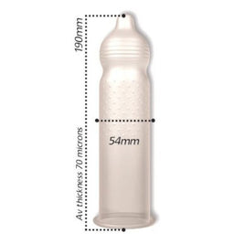 PASANTE - RIBS & DOTS INTENSITY PRESERVATIVI 144 UNITÀ