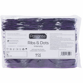 PASANTE - RIBS & DOTS INTENSITY PRESERVATIVI 144 UNITÀ