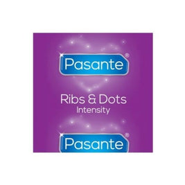 PASANTE - RIBS & DOTS INTENSITY PRESERVATIVI 144 UNITÀ