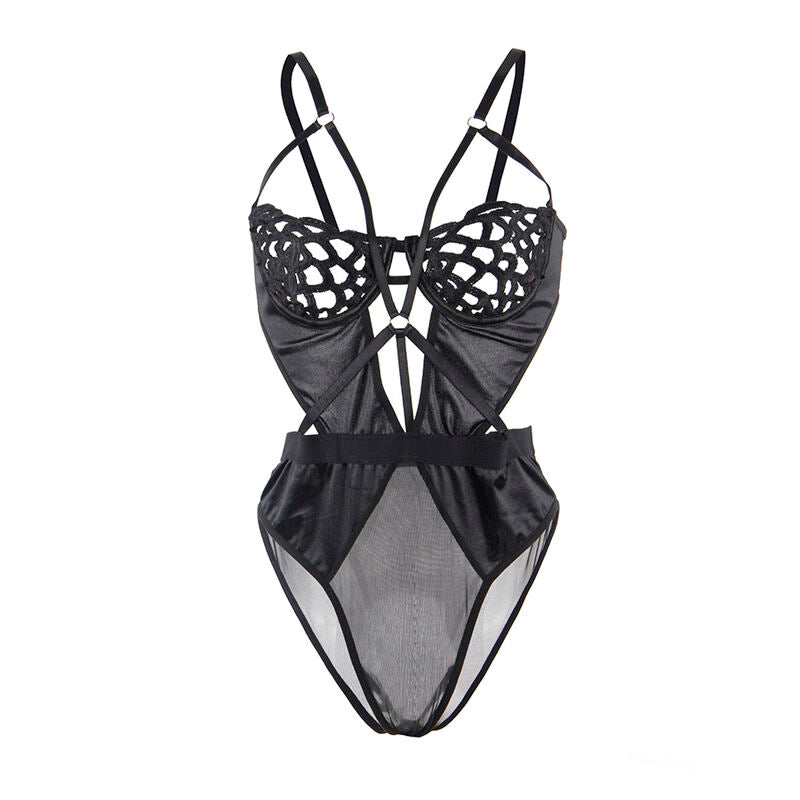 Subblime - 954055 Body Sexy In Pizzo Nero S/M
