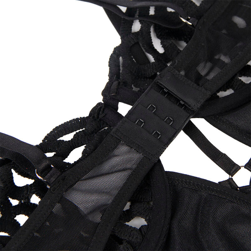 Subblime - 954055 Body Sexy In Pizzo Nero S/M